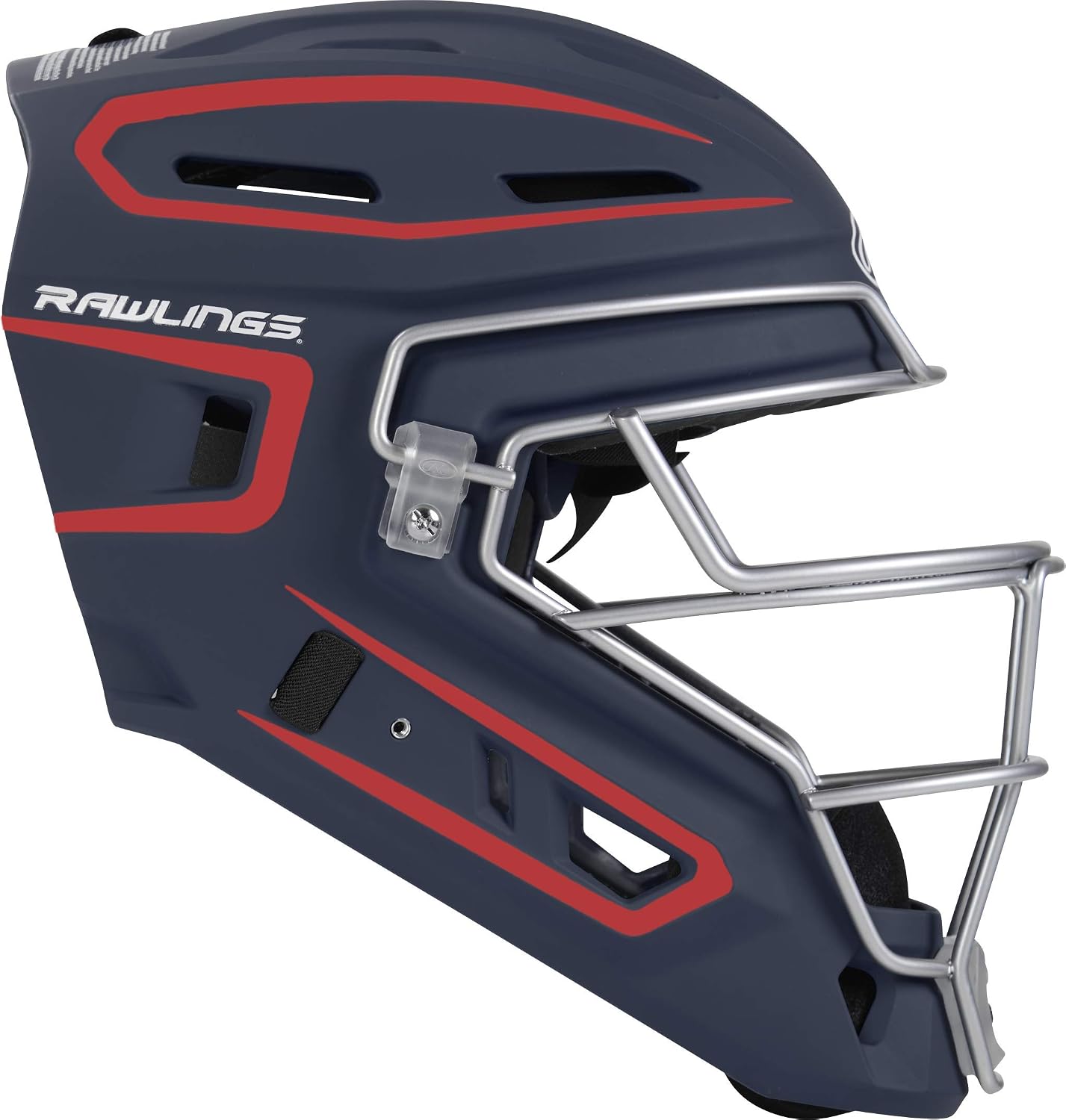 Rawlings | Velo 2.0 Catcher's Helmet | Baseball | Junior & Senior Sizing | Multiple Colors