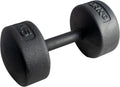 Legacy Solid Round Dumbbell Black – Heavy Duty Cast Iron Hand Weight with Knurled Ergonomic Grip for Strength Training, Muscle Toning, Home Gym Workout – 5 lb to 150 lb In Single & Pair