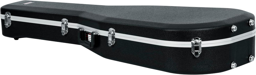 Gator Cases Deluxe ABS Molded Case for 12-String Acoustic Guitars, Fits Dreadnought Styled 12-String Acoustic Guitars (GC-DREAD-12)