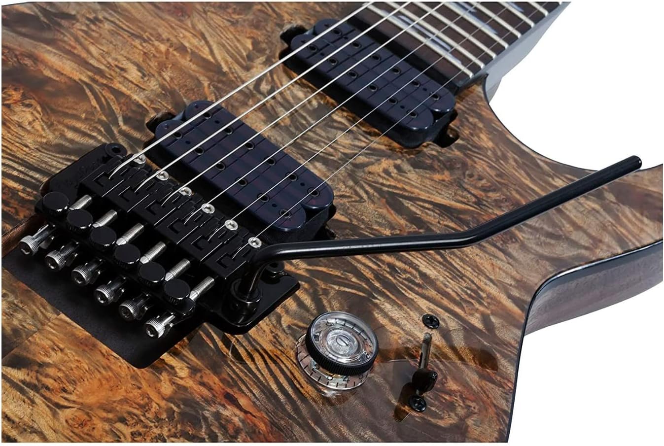 Schecter Omen Elite-6 FR Electric Guitar - Charcoal