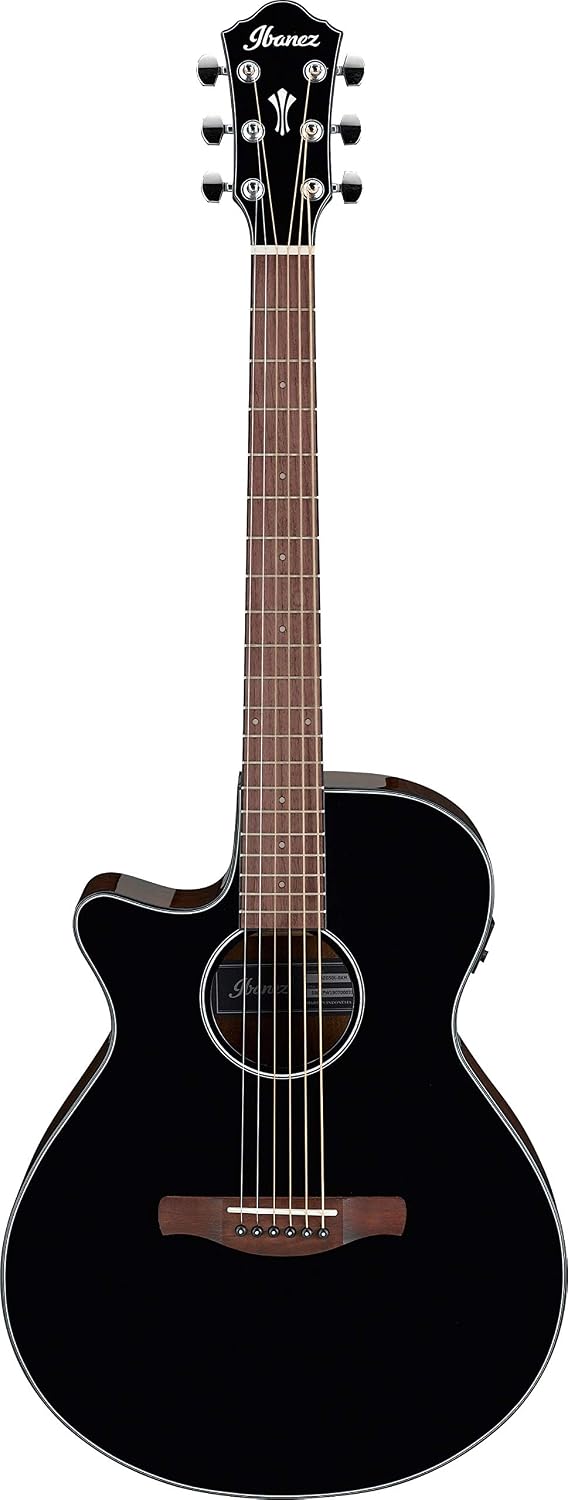 Ibanez AEG50L-BKH Left-Handed Acoustic-Electric Guitar - Black High Gloss