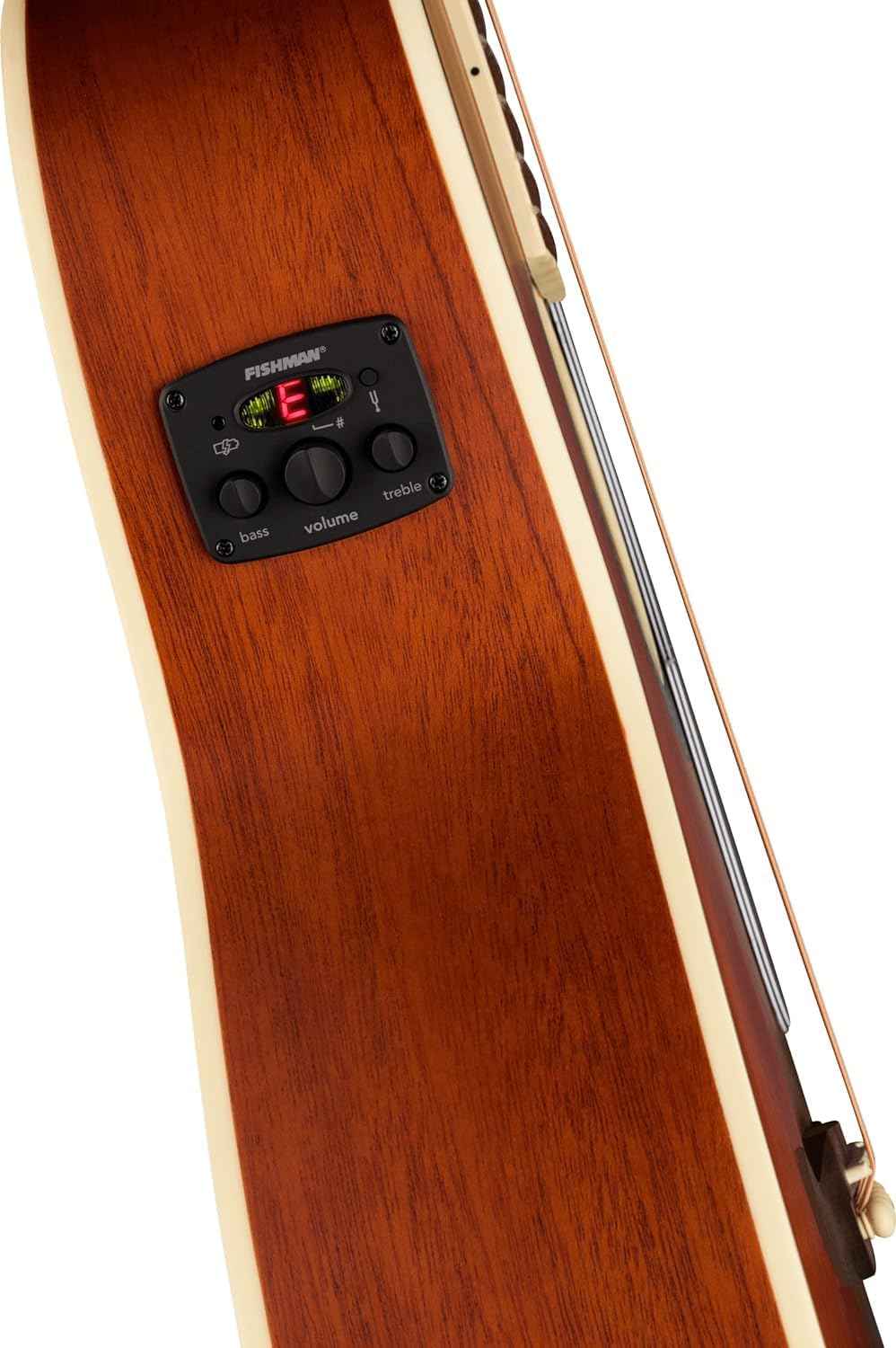Fender Tim Armstrong Hellcat Concert Acoustic Guitar, with 2-Year Warranty, Natural, Walnut Fingerboard