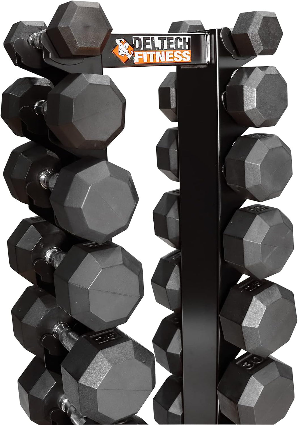 DF5200-8 Pair Vertical Dumbbell Rack by Deltech Fitness