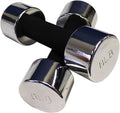 Ader Chrome Dumbbell, Sold as Pairs