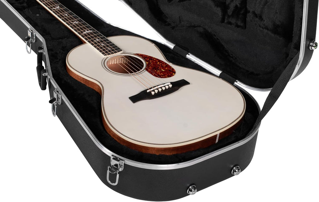 Gator Cases Lightweight ABS Molded Hardshell Case for Parlor Style Guitars, (GC-PARLOR)
