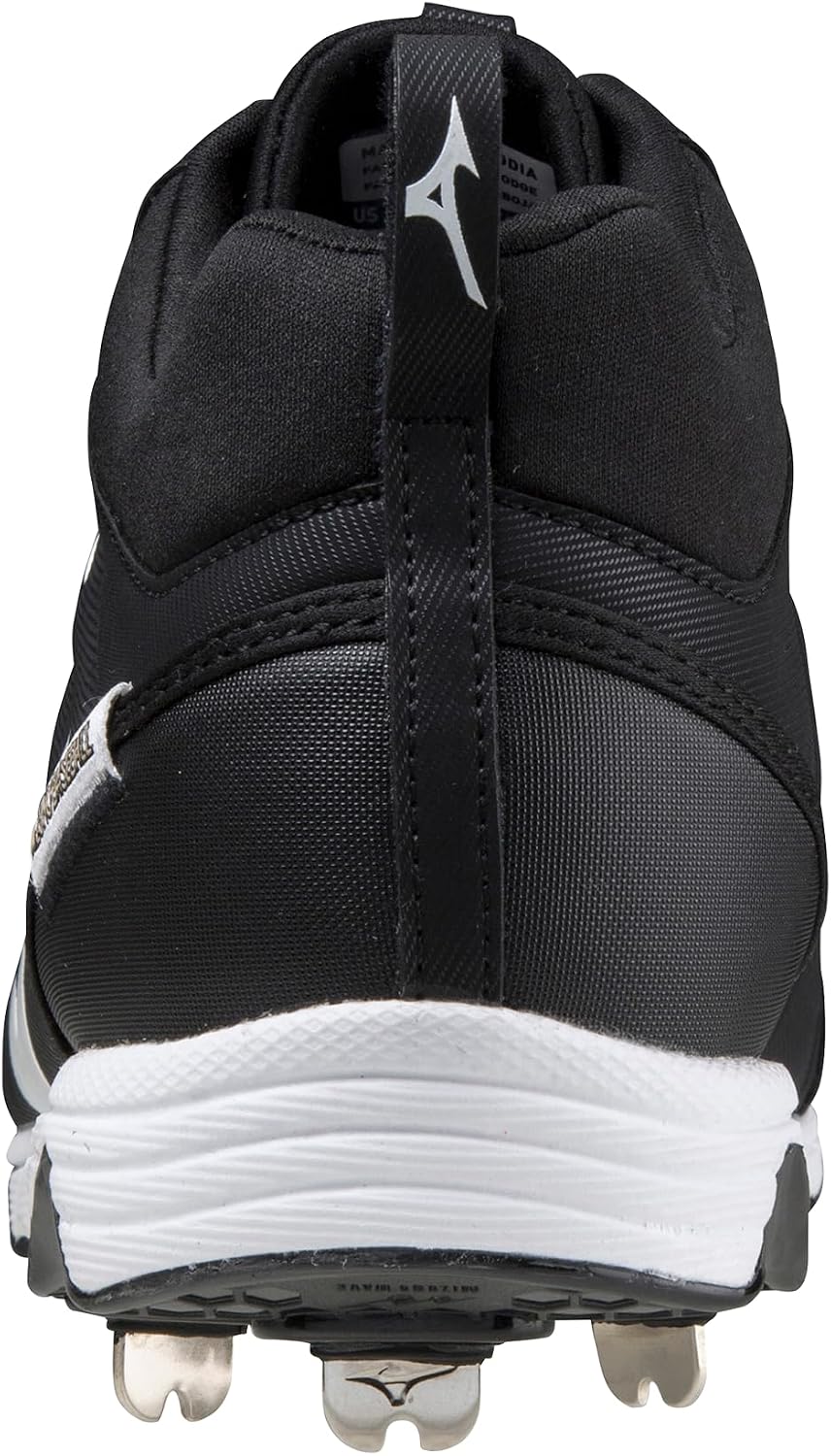 Mizuno Men's 9-Spike Ambition 2 Mid Baseball Shoe