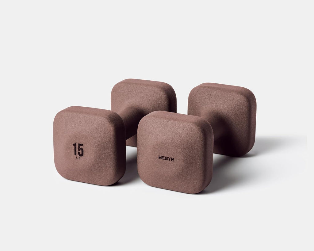WeGym SafeGrip Dumbbells with Fitness Benches, Secure Workouts at Home, for Strength and Personal Training