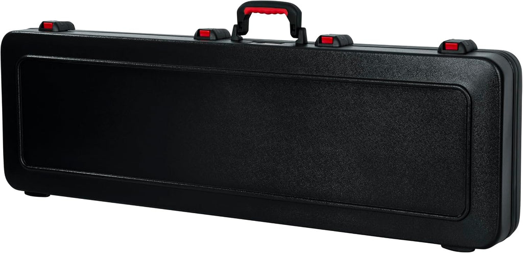 Gator Cases Molded Flight Case for Bass Guitar with TSA Approved Locking Latch, (GTSA-GTRBASS)