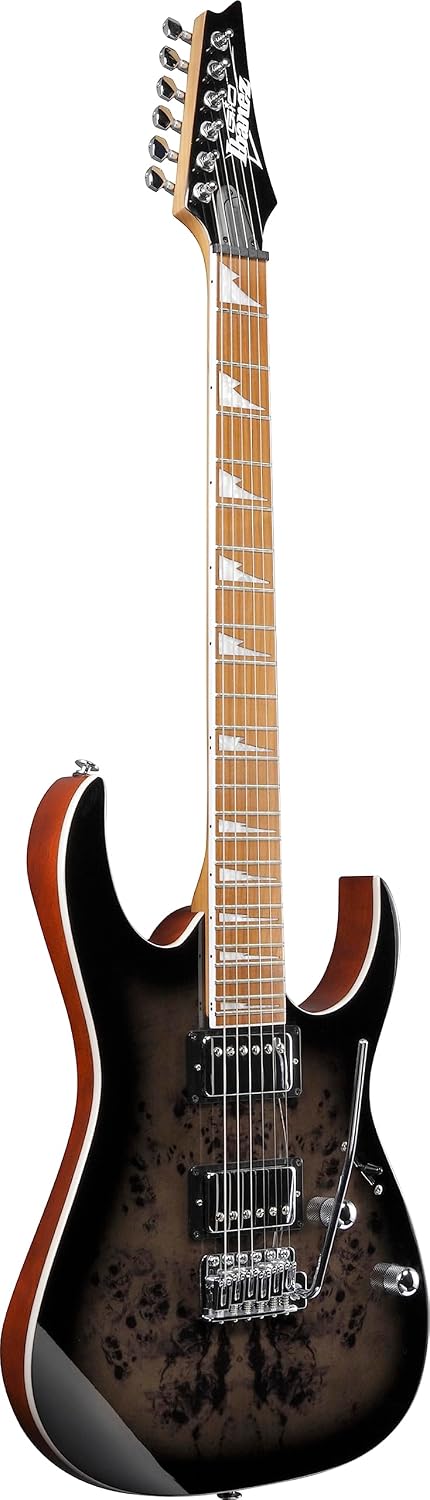 Ibanez GIO GRG220PA1 Electric Guitar - Brown Black Burst