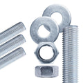 Conquest A307 Zinc Plated Threaded Rod 7/8'-9 x 36 Inches (4-Pack) - Coarse Threaded All-Thread Rods - Manufactured to ASTM A307 Standards