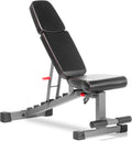 XMark Adjustable Weight Bench, High Performance Adjustable Bench, 1500 lb Weight Capacity, Strength Training Adjustable Benches for Commercial or Home Use