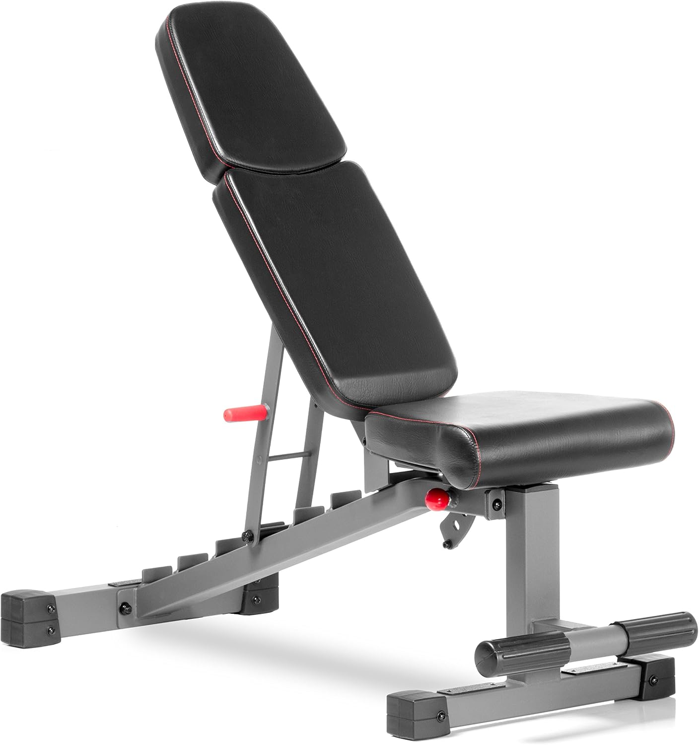 XMark Adjustable Weight Bench, High Performance Adjustable Bench, 1500 lb Weight Capacity, Strength Training Adjustable Benches for Commercial or Home Use