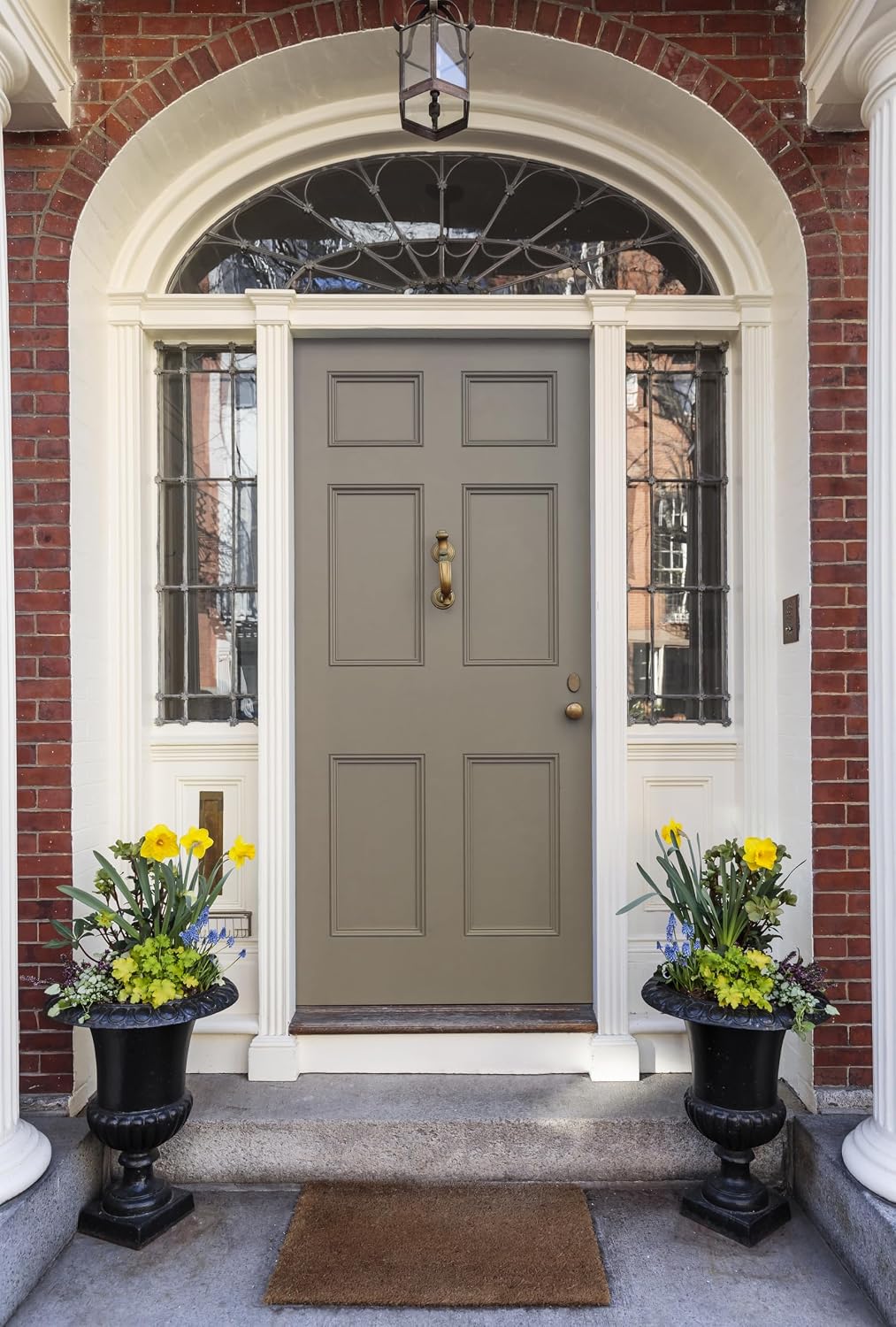 Beyond Paint BP19 Furniture, Cabinets and More All-in-One Refinishing Paint Gallon No Stripping, Sanding or Priming Needed, Pebble