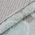 Shabby Reversible Quilt Set 3 Pcs Bedding Set Bedroom Bed Set 100% Cotton Full/Queen Size