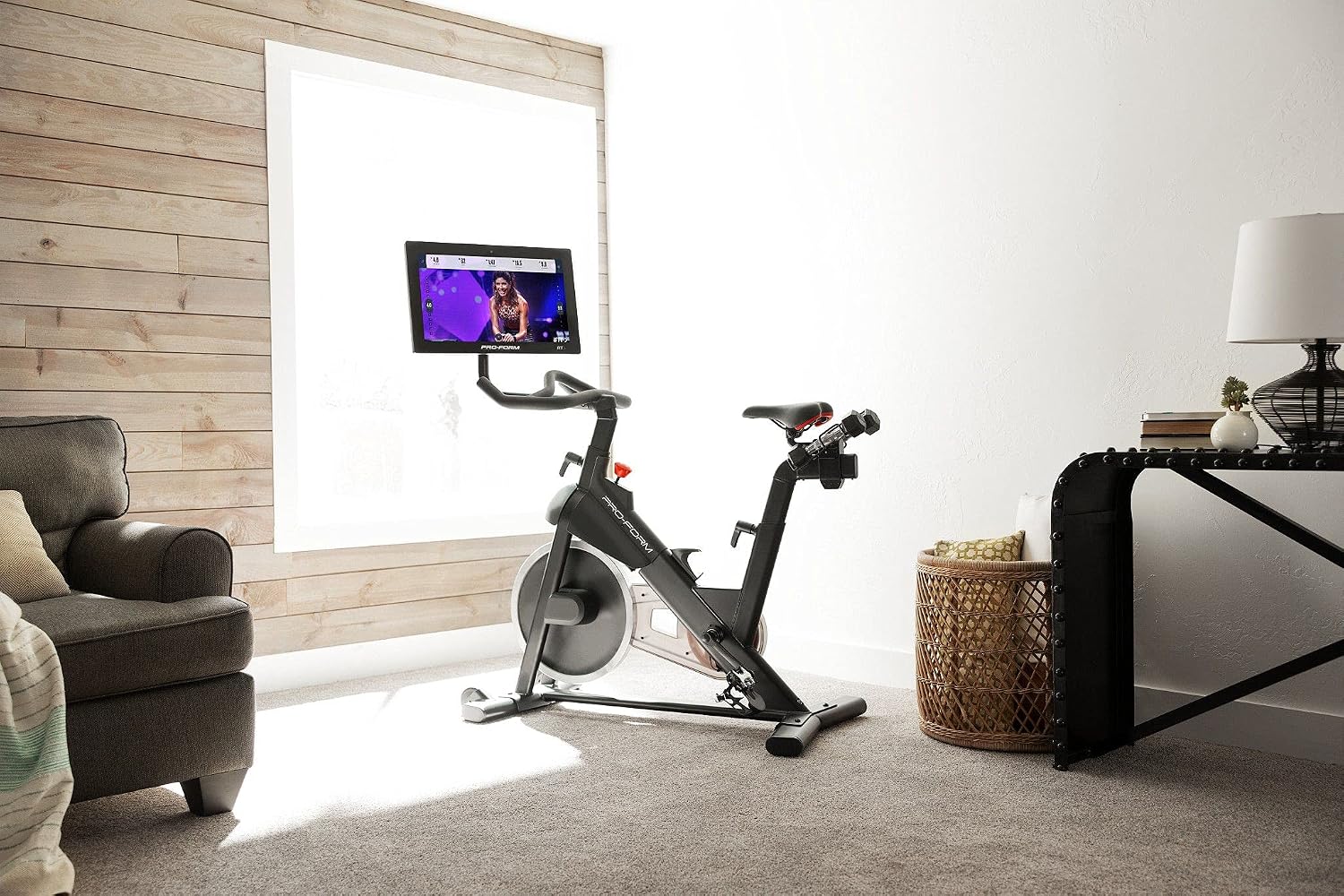 ProForm Vue Smart Reflective Trainer with 22' HD Embedded Touchscreen and 30-Day iFIT Pro Membership