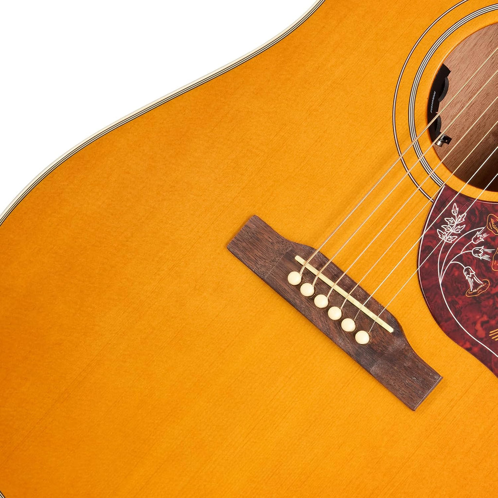 Epiphone Hummingbird Studio Acoustic Electric, Natural with Bag