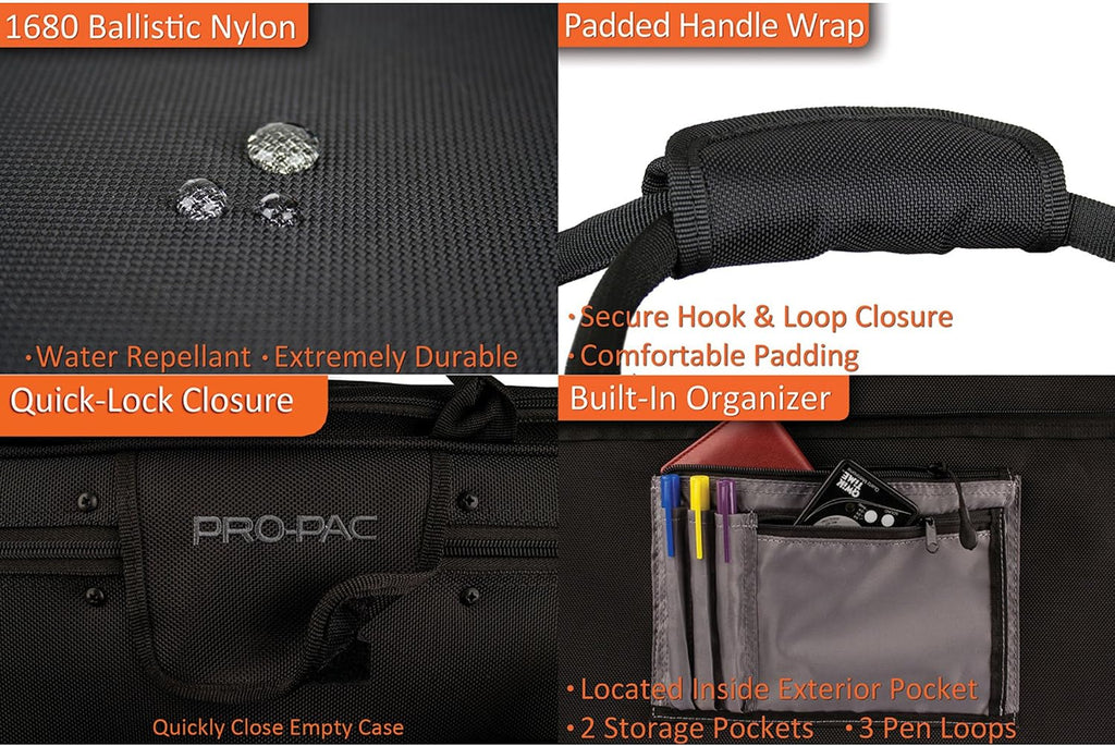 Protec CTG234 Electric Guitar Contego PRO PAC Case (Strat/Tele Type Guitars)