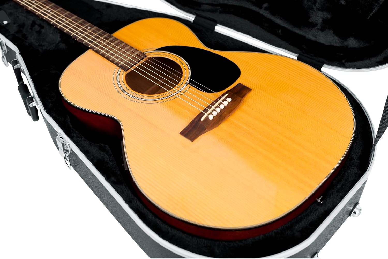 Gator Cases Legacy Series Lightweight Deluxe ABS Molded Case for Dreadnought Style Acoustic Guitars, (GC-DREAD)