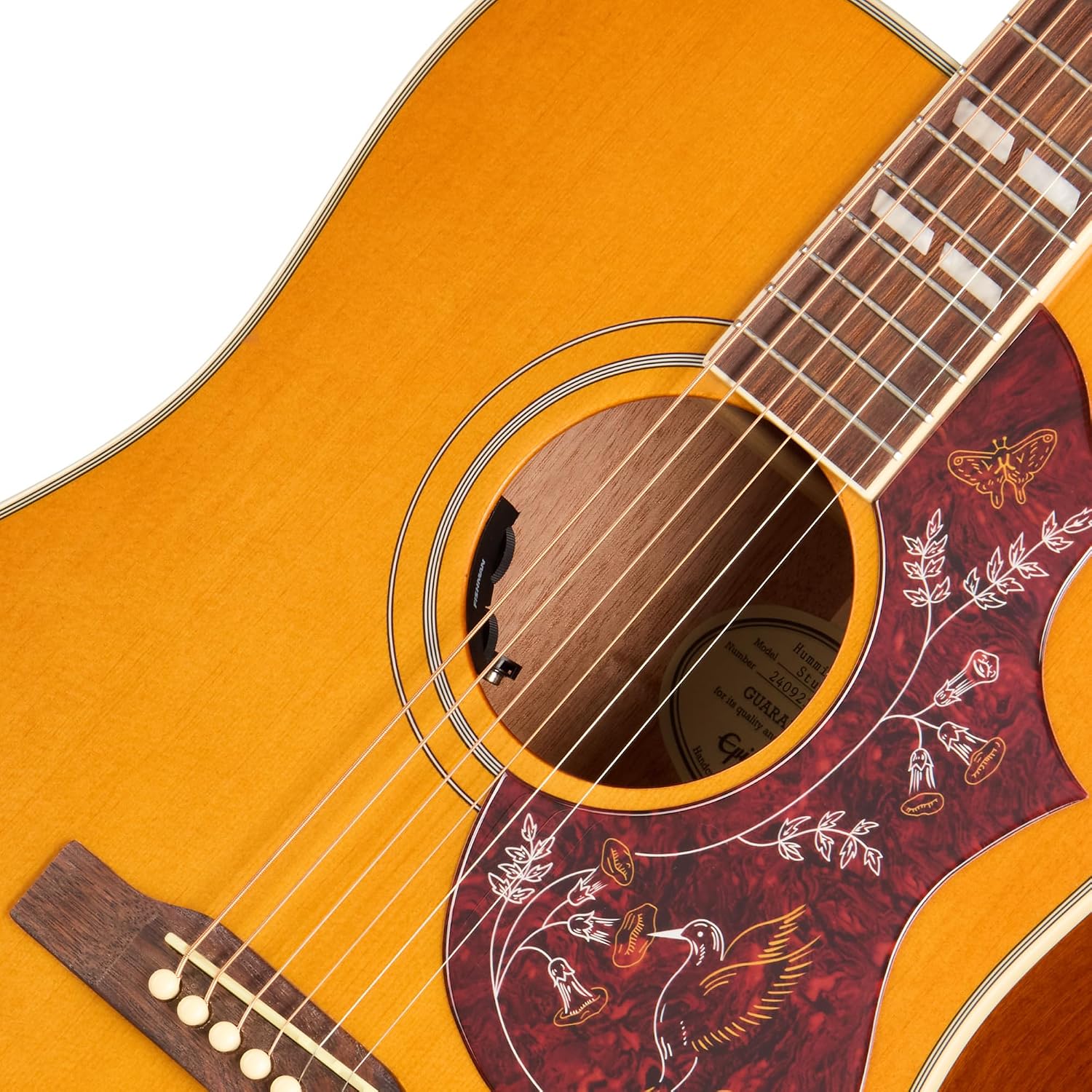Epiphone Hummingbird Studio Acoustic Electric, Natural with Bag