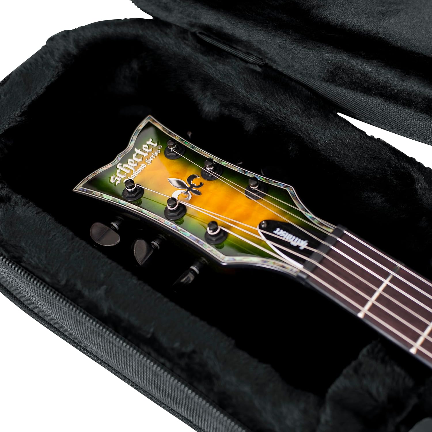 Gator Cases Lightweight Polyfoam Guitar Case For Les Paul Single Cut Away Electric Guitars (GL-LPS)