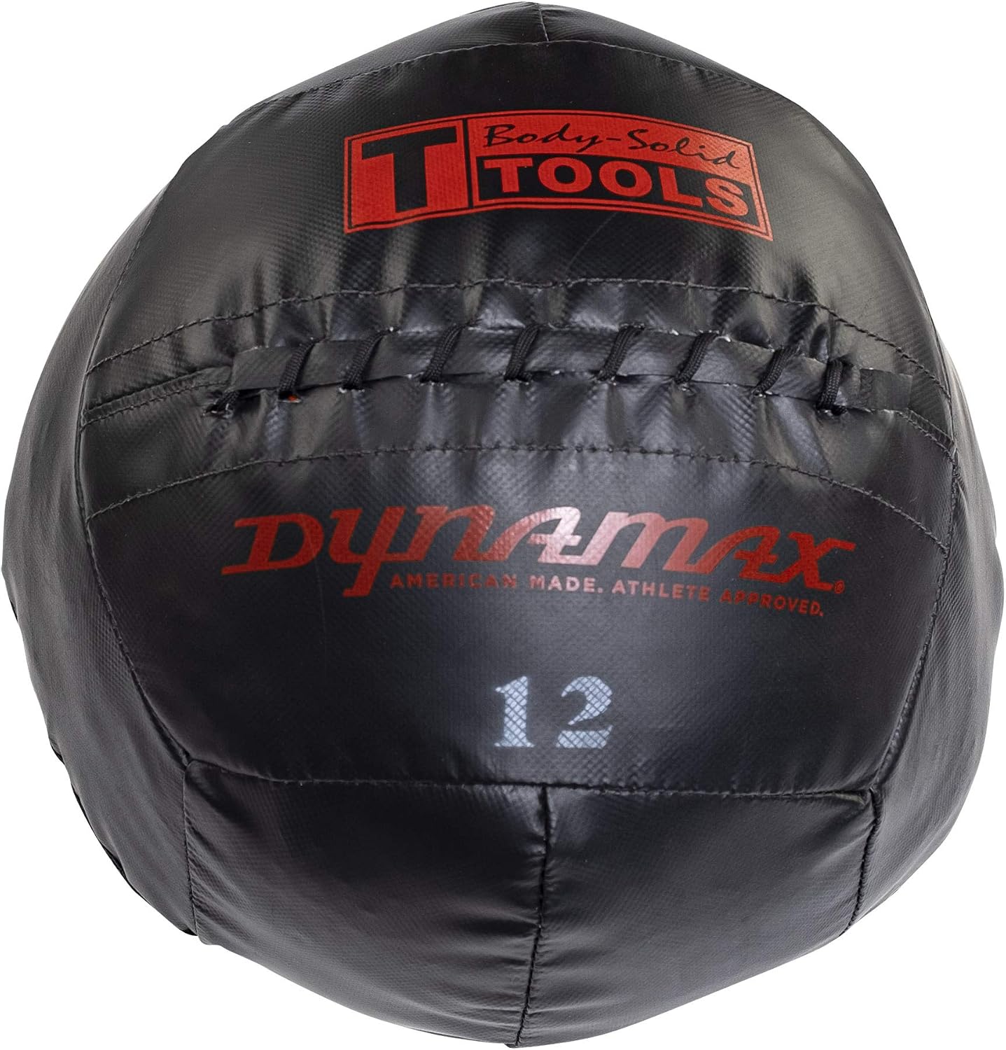 Body-Solid Tools Dynamax Premium Soft Medicine Ball – Non Bouncing Wall Balls for Strength Training, Weight Loss Workout, Core Exercise and Home Gym Fitness