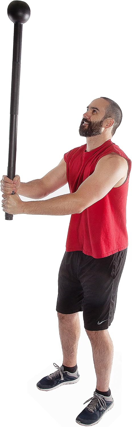Apollo Athletics Macebell, Steel Mace Hammer, Great for Home Exercise & Gym Training