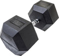 Lifeline Fitness Hex Dumbbells, Rubber Wrapped Hex Dumbbells, Premium Quality, Ergonomic Knurled Handle, Dumb Bells for Exercise, Home Gym Exercise Weights