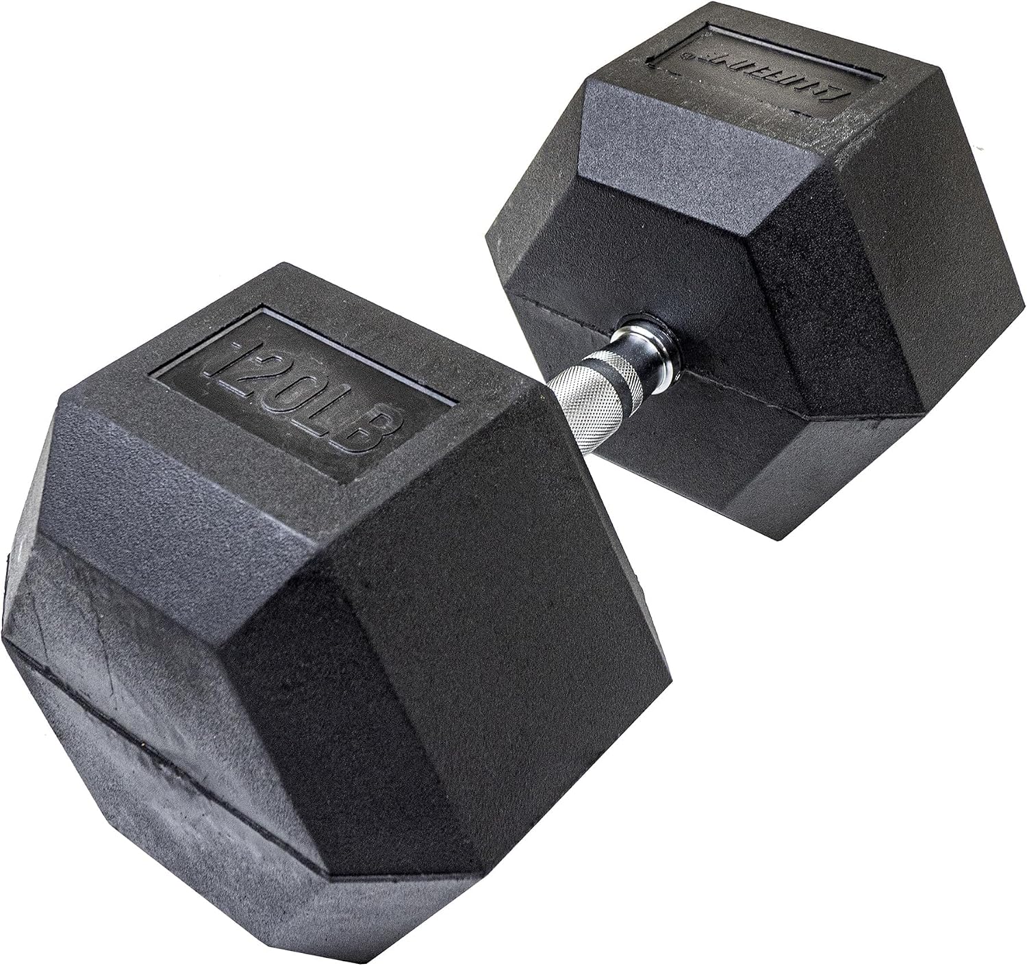 Lifeline Fitness Hex Dumbbells, Rubber Wrapped Hex Dumbbells, Premium Quality, Ergonomic Knurled Handle, Dumb Bells for Exercise, Home Gym Exercise Weights