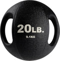Body-Solid Heavy-Duty Exercise Medicine Balls with Dual Handles, Durable Non Slip Rubber Grip Medicine Ball for Weights Training, Weightlifting & Core Workouts.