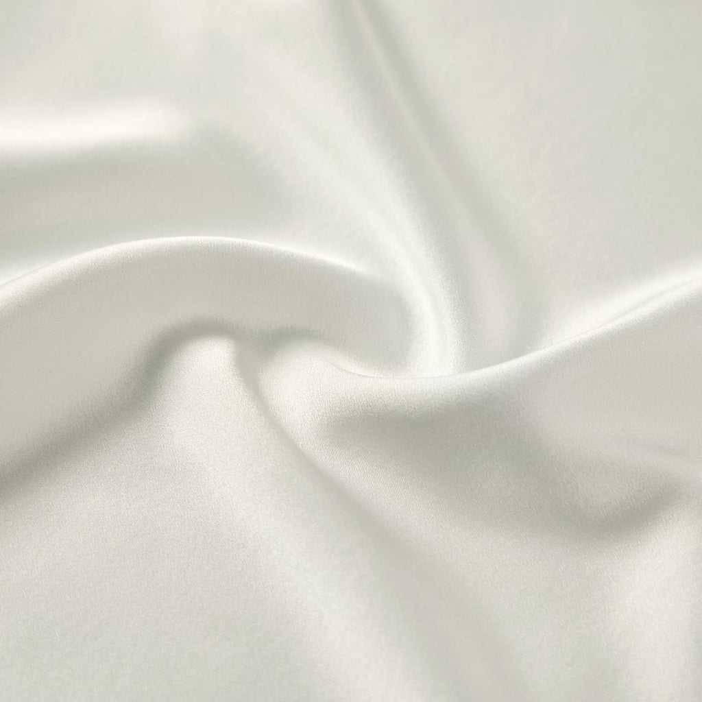 LILYSILK 100% Silk Border Pleats Pillowcase for Hair and Skin Contrast Color Envelope Closure Pillow Case Queen Blue