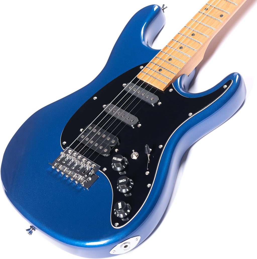 Grote Electric Solid Body Guitar Modern-GST For Beginners (Noble Blue)