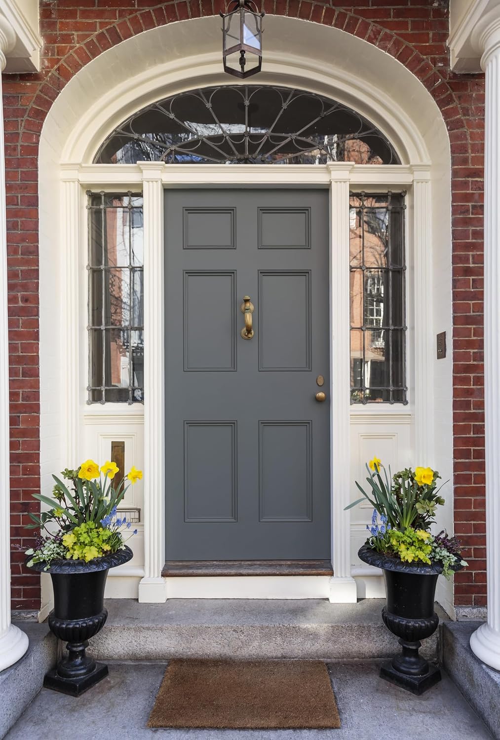 Beyond Paint Furniture, Cabinets and More All-in-one Refinishing Paint Gallon, No Stripping, Sanding or Priming Needed, Pewter