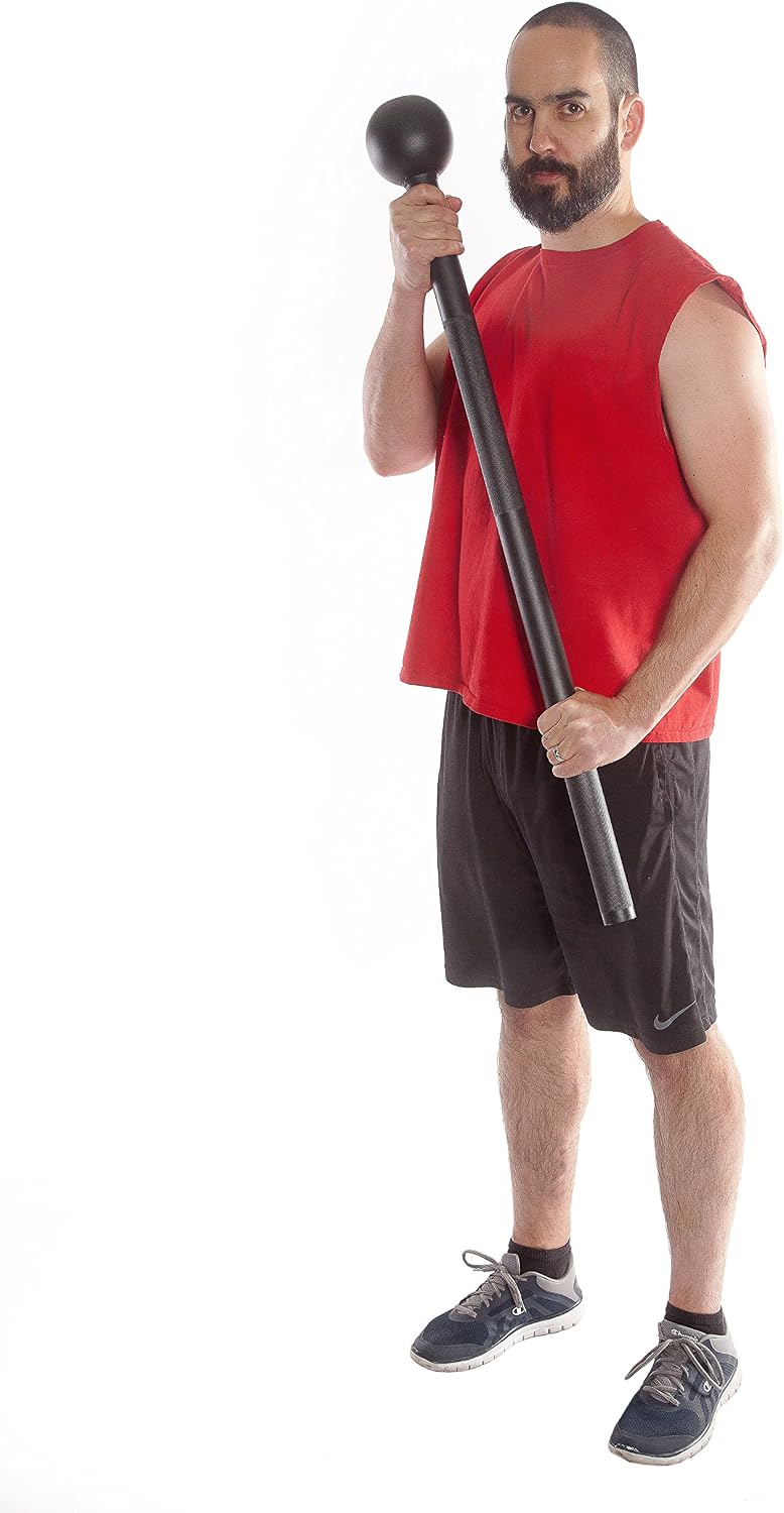 Apollo Athletics Macebell, Steel Mace Hammer, Great for Home Exercise & Gym Training
