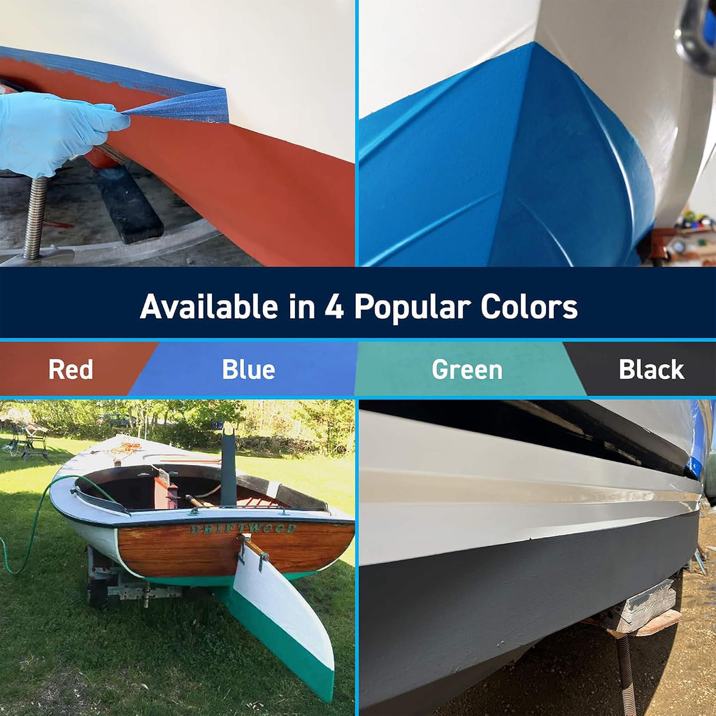 TotalBoat JD Select Ablative Antifouling Bottom Paint for Fiberglass, Wood and Steel Boats (Black, Gallon)