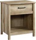 Sauder Cannery Bridge Night Stand, Bedside Table, Bedroom Side Table End Table, in Lintel Oak