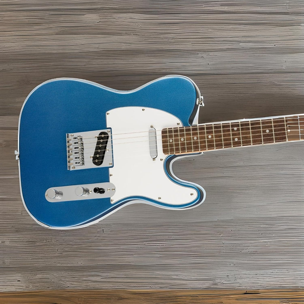Squier Affinity Series Telecaster Electric Guitar, with 2-Year Warranty, Lake Placid Blue, Laurel Fingerboard