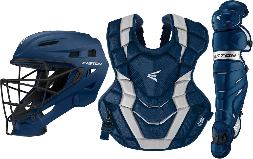 Easton | Elite X Baseball Catcher's Equipment | Box Set | NOCSAE Approved | Youth/Intermediate/Adult | Multiple Colors