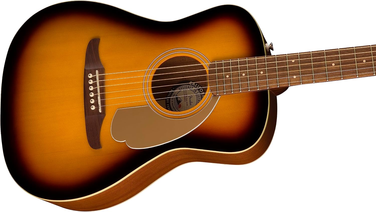 Fender Malibu Player Acoustic Guitar, Sunburst