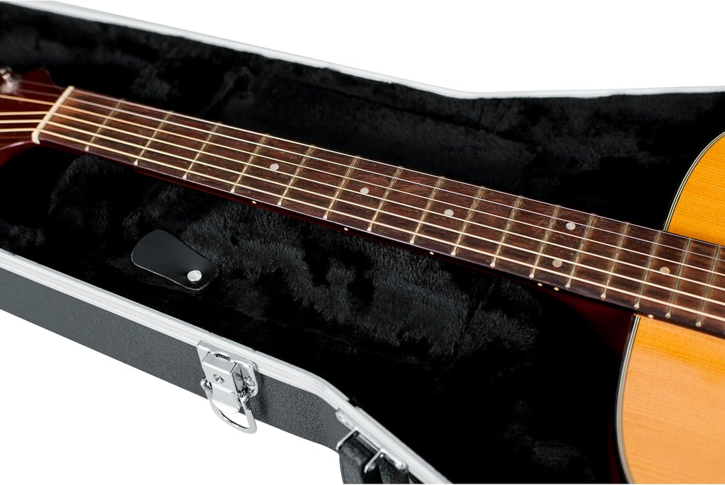 Gator Cases Legacy Series Lightweight Deluxe ABS Molded Case for Dreadnought Style Acoustic Guitars, (GC-DREAD)