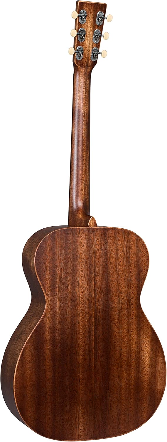 Martin 000-15M StreetMaster® Acoustic Guitar All-Solid Mahogany Top, Back & Sides | Distressed Satin Finish | Non-Scalloped Spruce X-Bracing | 000 Auditorium Body Size | 25.4' Long Scale