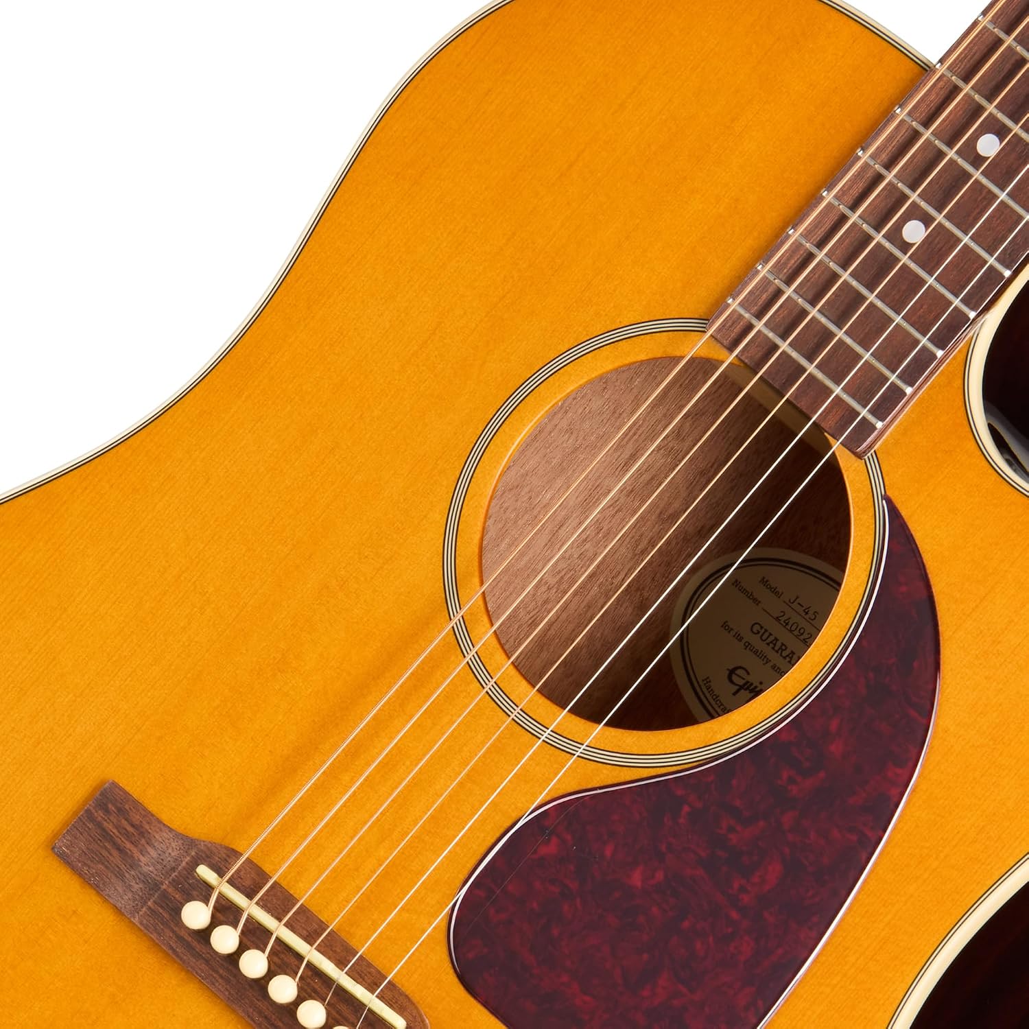 Epiphone J-45 Studio EC Acoustic Electric, Natural with Bag