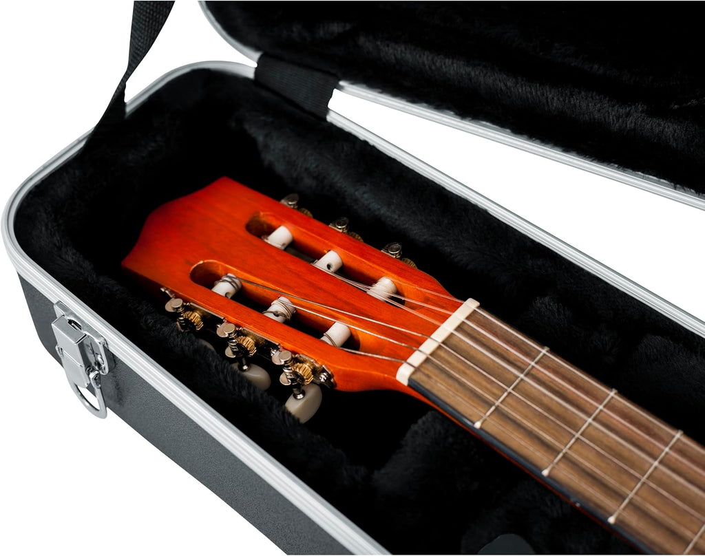 Gator Cases Deluxe ABS Molded Case for Classical Style Acoustic Guitars, (GC-CLASSIC)