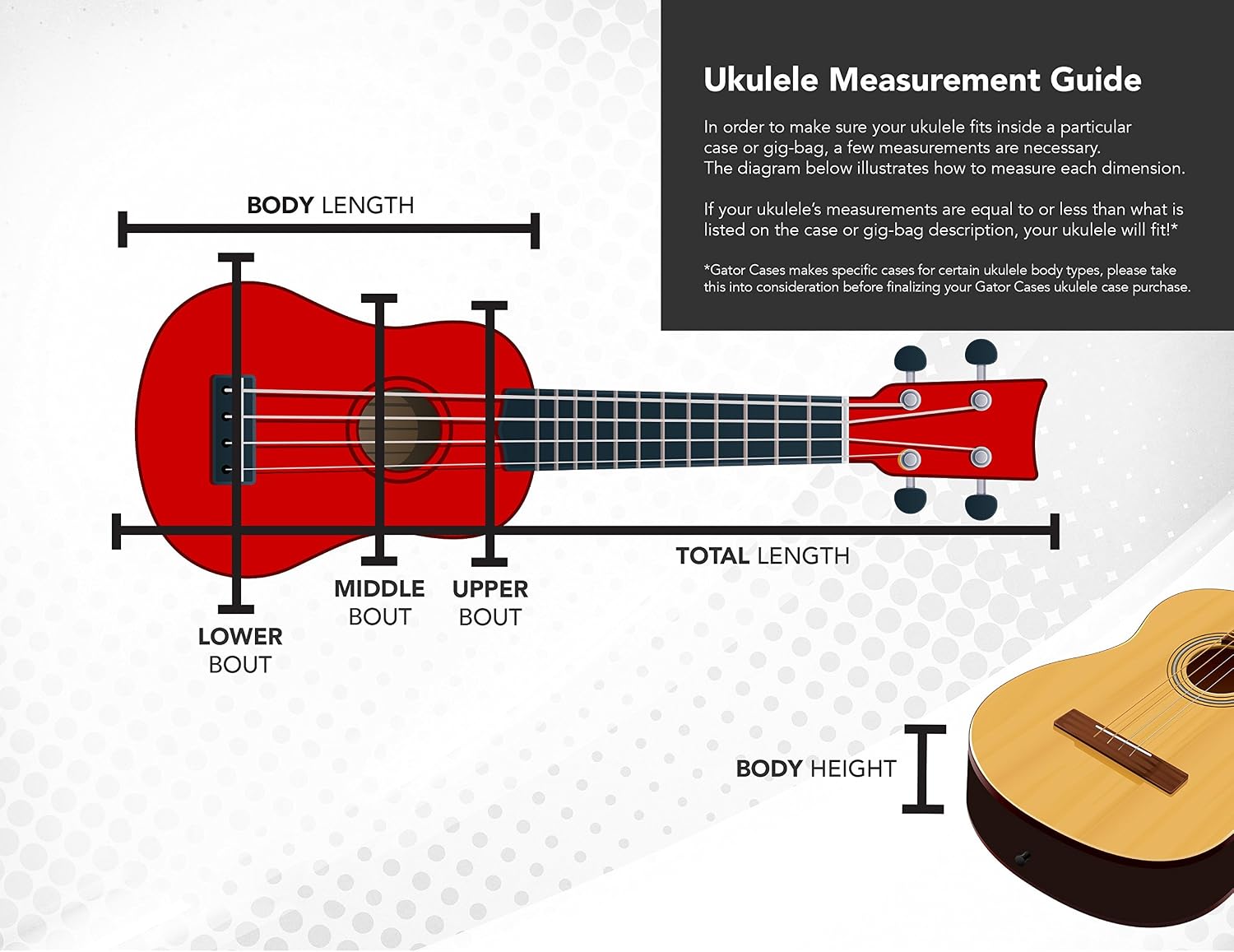 Gator Cases Deluxe Abs Molded Case for Mandolin'S; Fits Both 'A' and 'F' Style Mandolin'S (Gc-Mandolin)