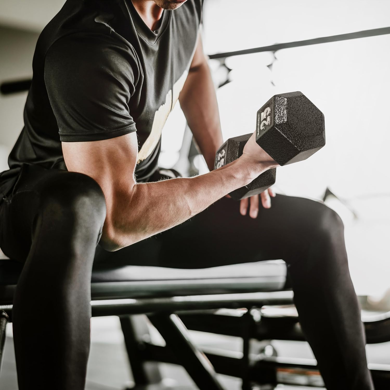 CAP Barbell Cast Iron Hex Dumbbell | Multiple Options