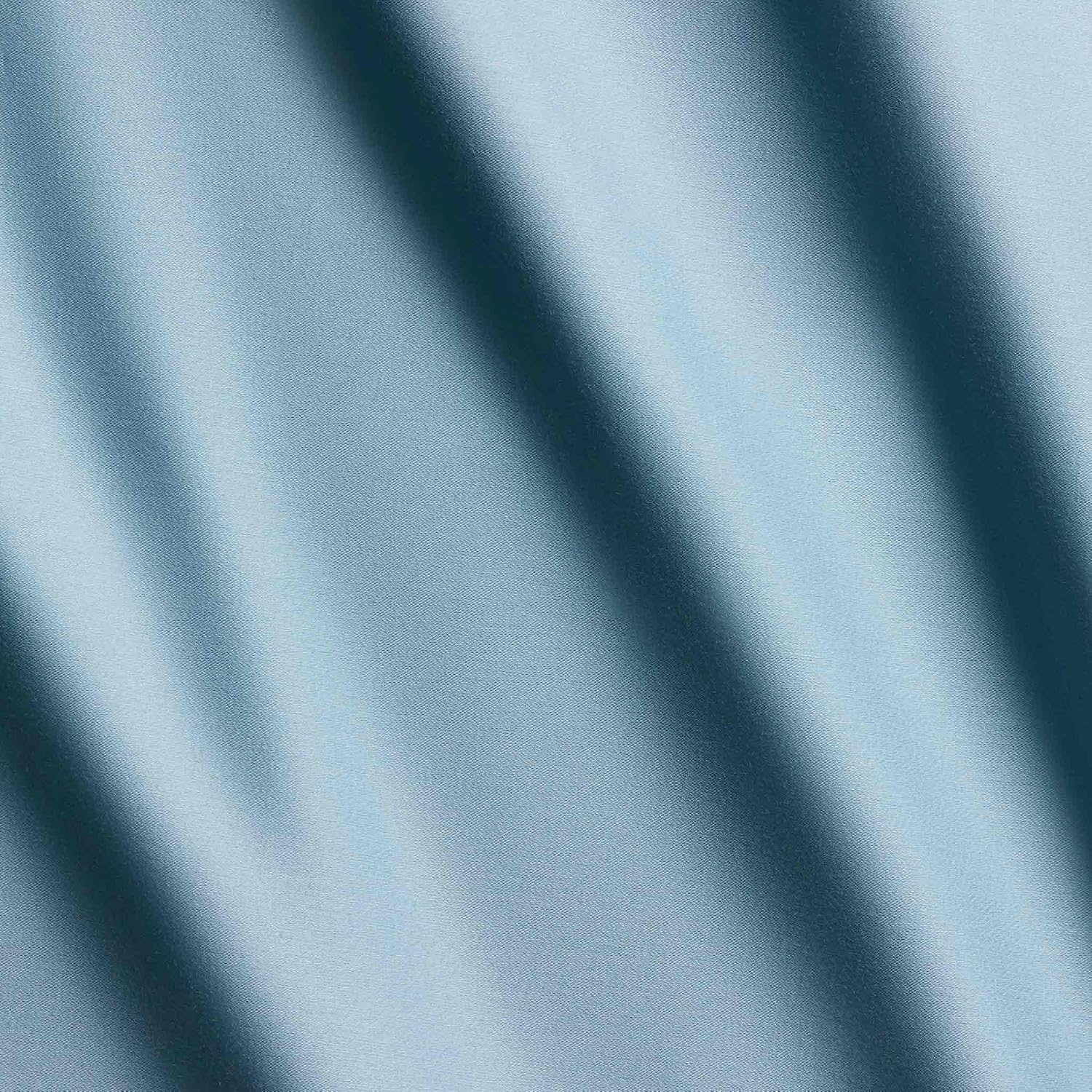 Brooklinen Luxury Sateen 4 Piece Sheet Set - 100% Cotton Bed Sheets, Durable California King Size Sheets Set in Storm Blue, Oeko-TEX Certified Bedding Set, 1 Fitted Sheet, 1 Flat Sheet, 2 Pillowcases