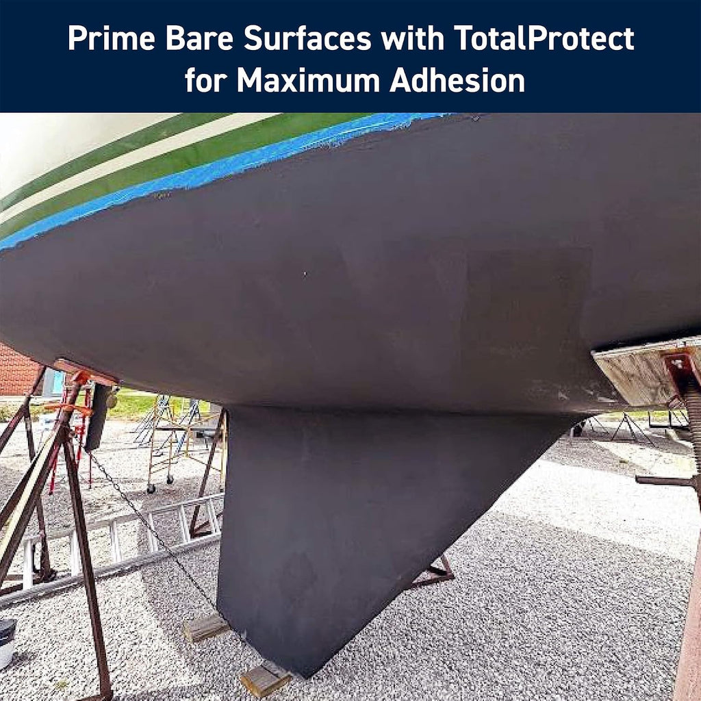 TotalBoat JD Select Ablative Antifouling Bottom Paint for Fiberglass, Wood and Steel Boats (Black, Gallon)
