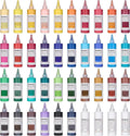 MEEDEN Soft Body Acrylic Paints Set: Matte Finish 40 Colors x 250ml/8.45oz Fluid Acrylic Paints for Art Painting on Canvas Wood & Glass for Students Adults Artists