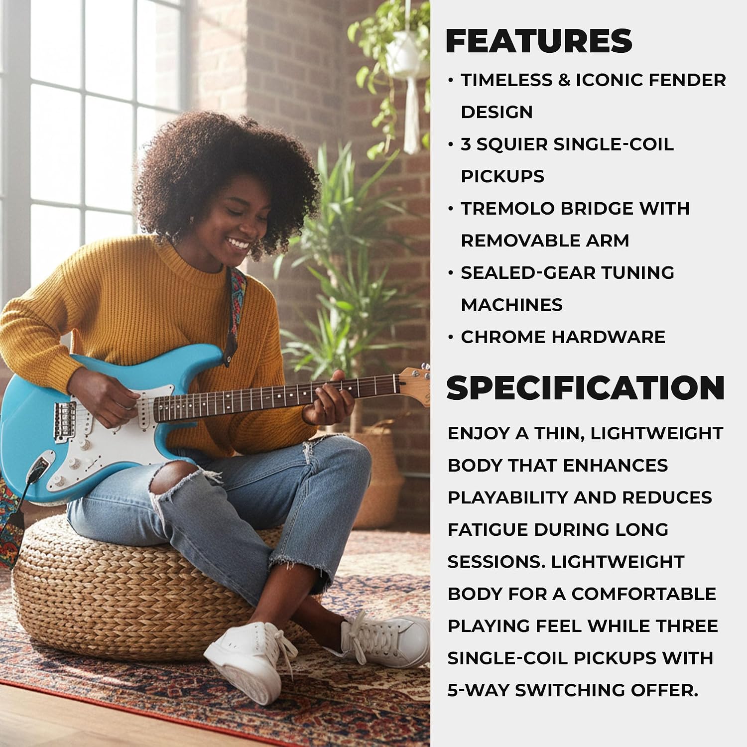 Fender Squier Stratocaster - California Blue