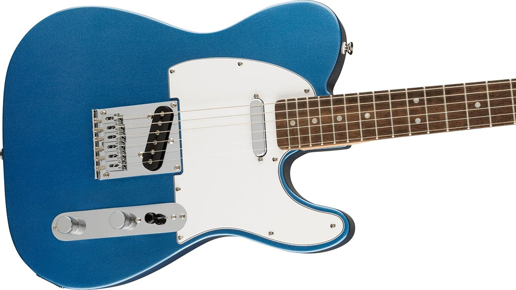 Squier Affinity Series Telecaster Electric Guitar, with 2-Year Warranty, Lake Placid Blue, Laurel Fingerboard