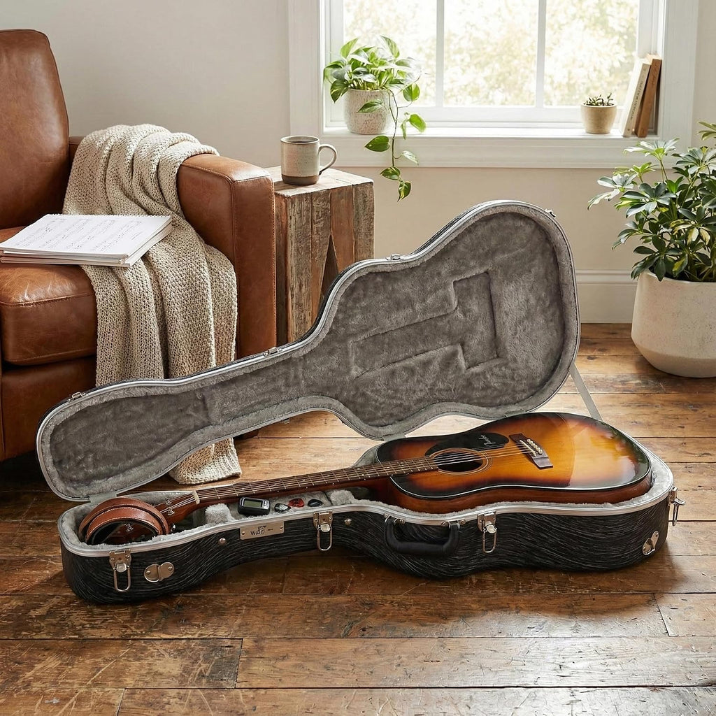 Gearlux Deluxe ABS Dreadnought Acoustic Guitar Case